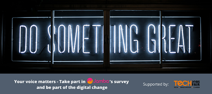 Innovation and Technology – Take part in Jamba’s survey and be part of the digital change